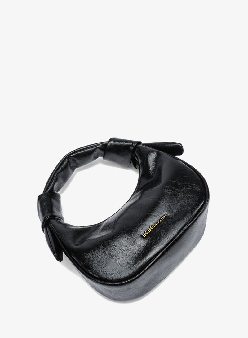 BCBG Textured Crescent Handheld Bag - Image 3
